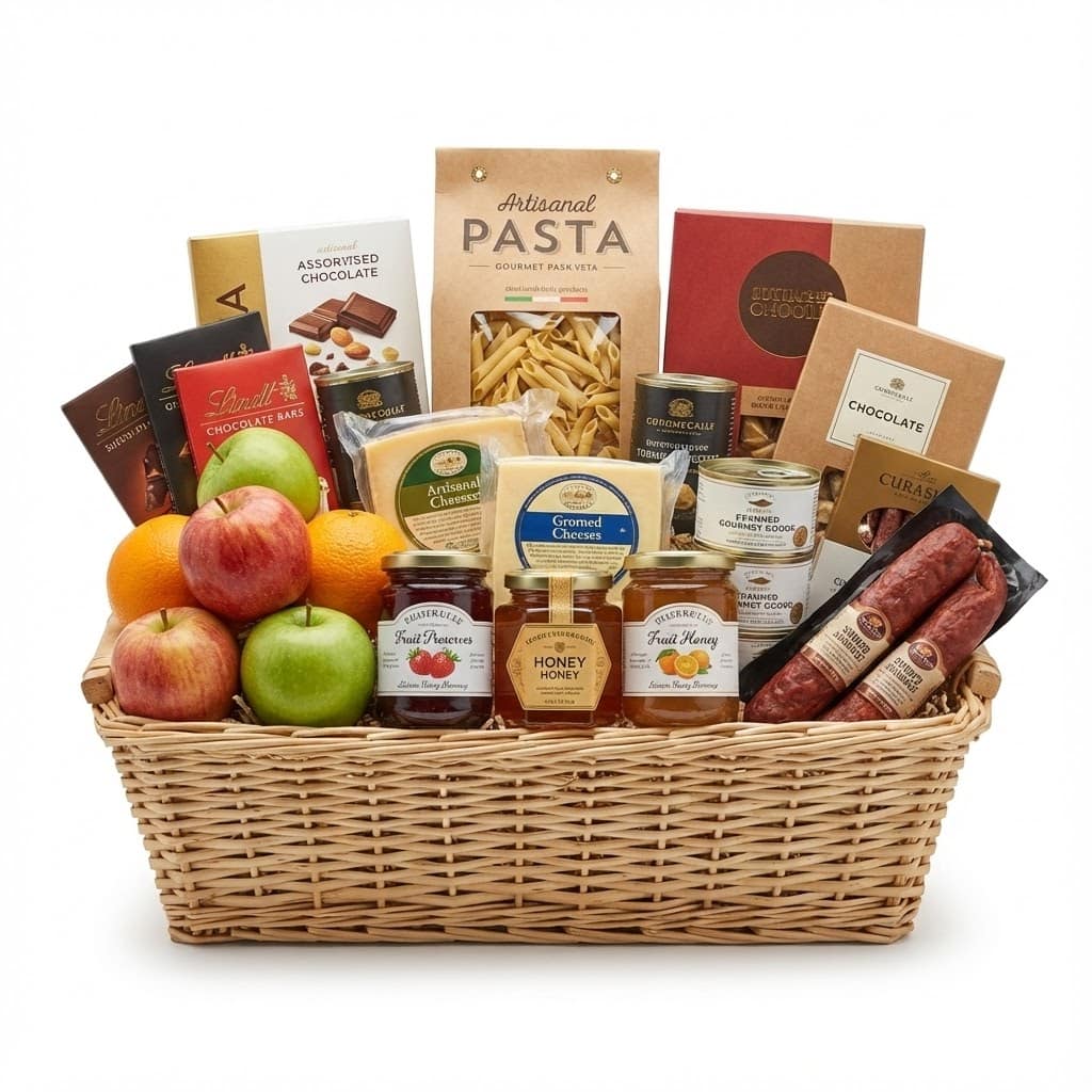 Food Hamper With Fruits