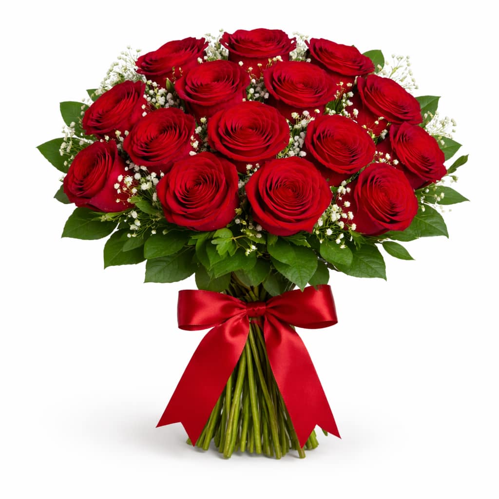 One Dozen Red Roses