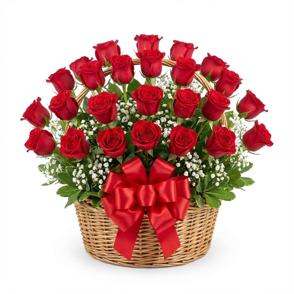 Wonder Rose Basket