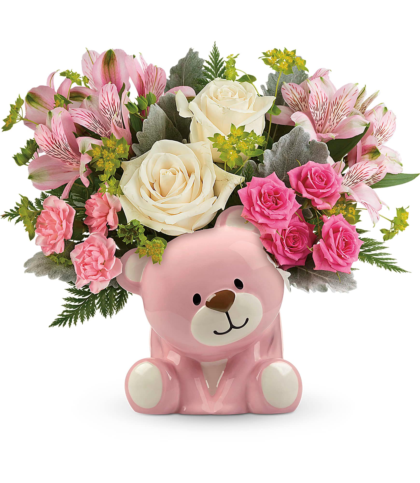 Forever Pink Teddy Bouquet
